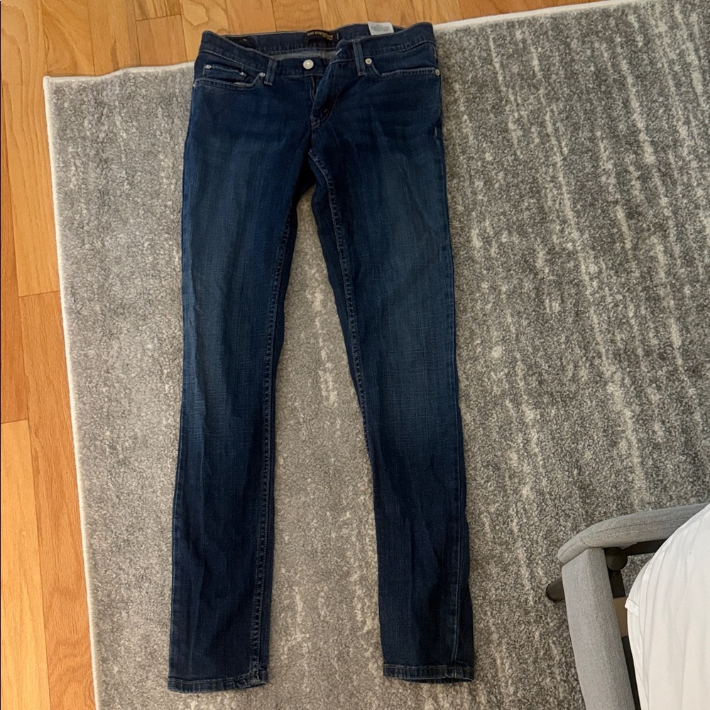 Women's Levi’s Super Low Blue Jeans